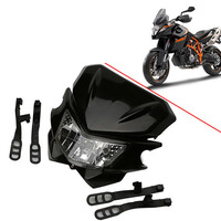 Phare moto Motocross Enduro carénage plaque Dirt Bike phares phares accessoires pour CRF 450