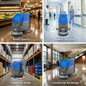 GAOGE Factory Wholesale F530 Battery Powered <b>Walk</b> Behind Floor Scrubber Floor Washing <b>Machine</b> for Epoxy Floors - Product Image 6