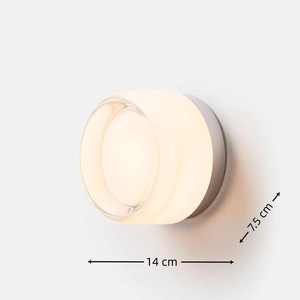 Lámpara <span class=keywords><strong>de</strong></span> <span class=keywords><strong>Techo</strong></span> <span class=keywords><strong>LED</strong></span> con Pantalla Acrílica <span class=keywords><strong>para</strong></span> Pasillo, Lámpara <span class=keywords><strong>de</strong></span> Pared <span class=keywords><strong>LED</strong></span> Nórdica con Pantalla Gris Ahumado, Lámpara <span class=keywords><strong>de</strong></span> Pared Decorativa <span class=keywords><strong>de</strong></span> Gelatina Ámbar - Product Image 2