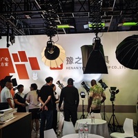FY-300X 300W Projecteur vidéo LED en alliage d'aluminium, contrôle par application, CRI élevé Ra96, température de couleur réglable, prix usine de gros