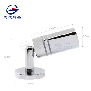 Lampe intérieure LED Zhi Cheng Ship Products 58x27mm en alliage d'aluminium, lampe de lecture pour éclairage intérieur de camping-car et bateau - Product Image 1