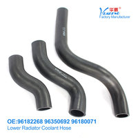 Tuyau de refroidissement en caoutchouc EPDM pour radiateur, référence OE 96182268 96350692 96180071, pour Chevrolet Aveo T200 T250 2004-2011 1.4 1.6