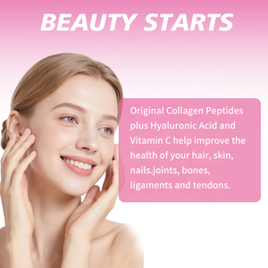 ผงคอลลาเจนหลายชนิด คอลลาเจนเปปไทด์ไฮโดรไลซ์ ผสมกรดไฮยาลูโรนิก ไบโอติน และวิตามินซี บำรุงผิวและเส้นผม - Product Image 4