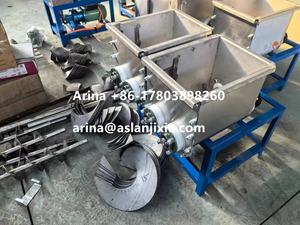 מכונת כביסה גלוטן מנירוסטה אל חלד להכנת מכונת כביסה כפולה ספירלה מערבלת חיטה גלוטן - Product Image 2