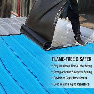 Lámina de Techo Impermeable <span class=keywords><strong>Autoadhesiva</strong></span> de Betún con Papel de Aluminio Membrana <span class=keywords><strong>Asfáltica</strong></span> Modificada a Prueba de Agua <span class=keywords><strong>para</strong></span> Chapa de Hierro - Product Image 1