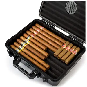 Cohiba กล่องพลาสติกใส่ซิการ์กล่องเก็บซิการ์กล่องใส่ซิการ์กล่องใส่ซิการ์กล่องกล่องกล่องใส่ซิการ์พร้อมสีที่กำหนดเองได้