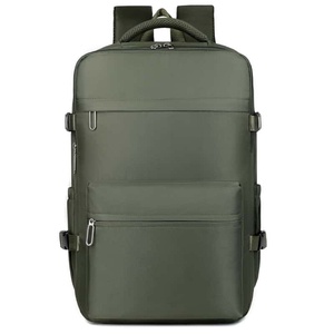 Sac à dos unisexe en nylon souple FF-199, 20-37L, imperméable, respirant, avec ceinture à coussin d'air, pour usage quotidien, voyage, vert - Product Image 2