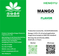 Chine fabricant fournir saveur originale de mangue saveur douce pour boissons boissons bonbons cuisson crème glacée et autres aliments