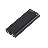 Mini enregistreur USB multifonctionnel Stockage audio Lecteur MP3 Enregistreur vocal de bruit HD