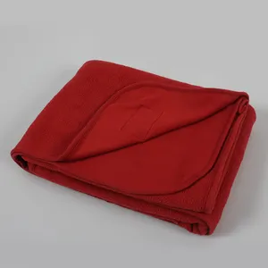 Foldable Airline Blanket Custom Printed Coral Fleece Blanket Polyester Cotton Modacrylic Blanket Cheap