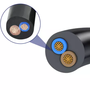 Câble d'alimentation plat flexible RVV 2x1,5 mm² - H05VV-F 300/500V, fil électrique à double conducteur gainé de PVC - Product Image 6