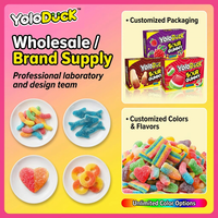 Yoloduck - Caramelos de Gelatina YO-G-30, Dulces para Viajar, Paquete de Caramelos