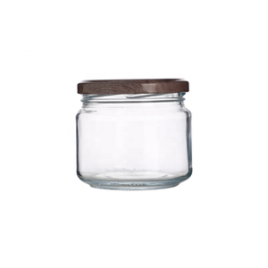 Bocaux en verre rond <span class=keywords><strong>de</strong></span> 300ml, 10 oz, pour conserver des aliments, des fraises, des marmelade, 4 pièces - Product Image 4