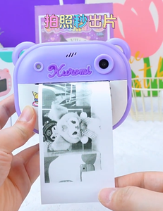 Appareil photo numérique pour enfants transfrontalier avec impression double face avant-arrière, écran 2-3 pouces, lampe torche LED intégrée, motif dessin animé - Product Image 5
