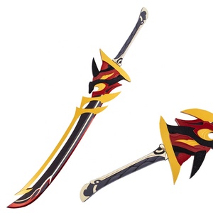 ดาบจำลอง คีมายเออร์ เรดฮอร์น สโตนเทรสเชอร์ แบมบู จากเกม Genshin Impact ของ MS - Product Image 1
