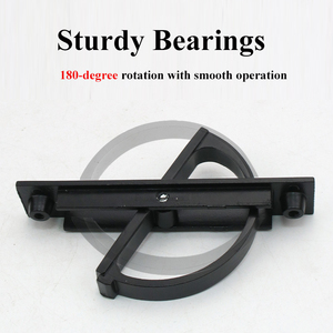 Hidden Zinc Alloy Handles for Wardrobe Dresser Kitchen Cabinets-Antirust Easy Installation Embedded Hardware for Tatami Mats Bed - Product Image 3