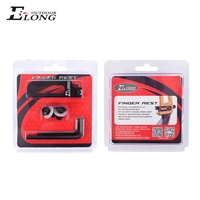 Repose-flèches arrière Elong Outdoor en alliage d'aluminium pour arc classique et arc recurve, accessoires de tir à l'arc, repose-flèches magnétique
