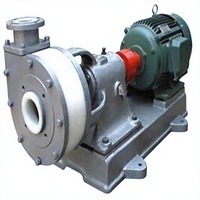 Pompe centrifuge chimique à haut débit, anti-colmatage, résistante à l'usure et aux acides, pour le traitement chimique industriel