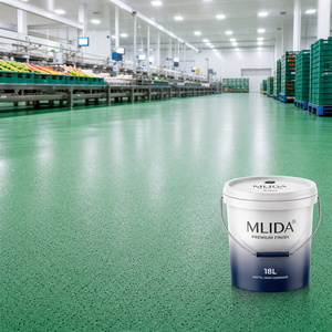 Pintura <span class=keywords><strong>Epoxi</strong></span> a Base de Agua <span class=keywords><strong>para</strong></span> Pisos con Arena de Color, Resistente al Aceite, Antideslizante, <span class=keywords><strong>para</strong></span> Almacenes Comerciales, Precio al por Mayor, OEM - Product Image 1