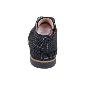 Choozii <span class=keywords><strong>Classic</strong></span> Escocia Plaid Impreso Cuero Genuino Forrado con Upper Kids Fashion Dress Shoes - Product Image 4