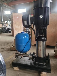 Pompa Centrifuga Multistadio Verticale a Frequenza Variabile in Ghisa, Silenziosa ed Efficiente, per l'Approvvigionamento Idrico Edilizio - Product Image 4