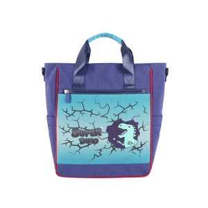 Sac à bandoulière imprimé dinosaure pour garçons, sac à dos scolaire unique et imperméable, sac fourre-tout 3-en-1 multifonction pour étudiants - Product Image 4