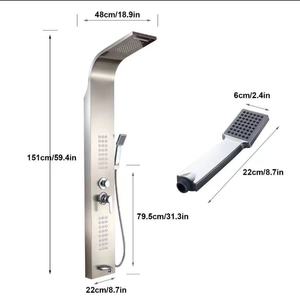 Многофункциональная термостатическая душевая панель для ванной - Product Image 3
