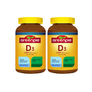 Greenpie Factory最適なビタミンd3サプリメント素晴らしい味ビタミンフリー糖ビタミンD3グミ - Product Image 6