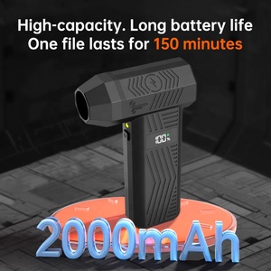 Xách tay 80000 vòng/phút <span class=keywords><strong>Mini</strong></span> Turbo máy bay phản lực Fan 2-in-1 không dây điện Khăn lau bụi không khí xe Máy hút bụi với bàn phím Blower cho cắm trại - Product Image 5