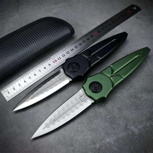 มีดพับพกพา Piranha Lockless ด้ามอลูมิเนียม มีดพับสำหรับกิจกรรมกลางแจ้ง เหล็ก D2 ระบบกลไกการเปิด-ปิดแบบแยกส่วน มีดสำหรับตั้งแคมป์ - Product Image 6