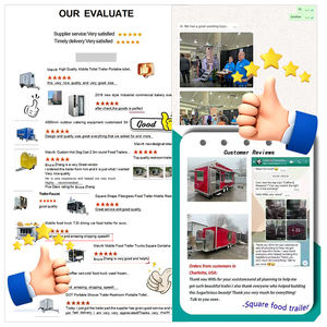 Camion Fast Food commerciale completamente attrezzato per hot dog Chips gelato <span class=keywords><strong>Mobile</strong></span> succhi Bar Catering rimorchio con snack di caramelle - Product Image 6