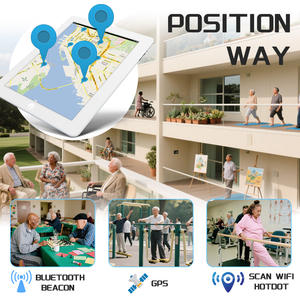 VL18 Pacientes con enfermedad <span class=keywords><strong>de</strong></span> Alzheimer Personas mayores que viven solas Demencia Cuidado Somnolencia Bandas 4G para centro médico - Product Image 4