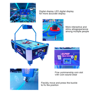 Table de hockey électronique à prix de gros, <span class=keywords><strong>jeu</strong></span> de hockey sur air, machine de hockey d'arcade à monnayeur, <span class=keywords><strong>jeu</strong></span> d'amusement - Product Image 3