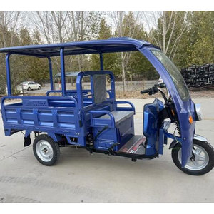 Triciclo Eléctrico de Carga con Diseño Personalizado <span class=keywords><strong>E</strong></span> Electro Farm, con Caja de Carga, Cinco Ruedas y Techo Comercial - Product Image 5