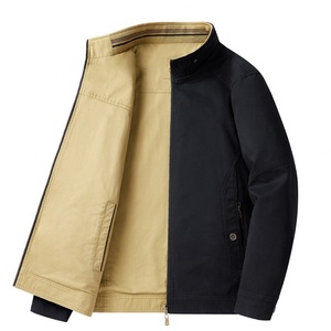 Veste en coton pour homme, nouvelle collection printemps, style camouflage, col montant, deux en un - Product Image 5