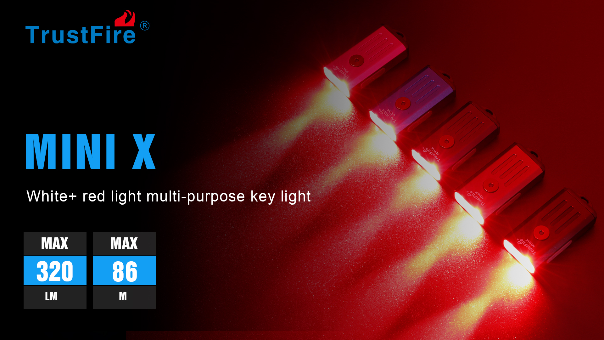 Trustfire Minix 320LM - Compact, Bright LED Flashlight
