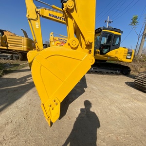 Excavadora de orugas hidráulica usada Komatsu PC160LC-7 de 16 toneladas, original japonesa, de bajo kilometraje, para ingeniería municipal - Product Image 3