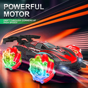 Cool Drift RC Car <span class=keywords><strong>con</strong></span> luces Led Música 2,4G <span class=keywords><strong>Guante</strong></span> Gesto Radio Control remoto Spray Stunt Car 4WD Juguetes eléctricos - Product Image 6