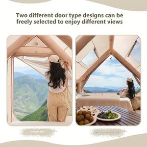 Tente <span class=keywords><strong>de</strong></span> glamping gonflable <span class=keywords><strong>de</strong></span> luxe en gros, une pièce, dôme d'air imperméable avec fenêtre panoramique pour <span class=keywords><strong>camping</strong></span> haut <span class=keywords><strong>de</strong></span> gamme - Product Image 3