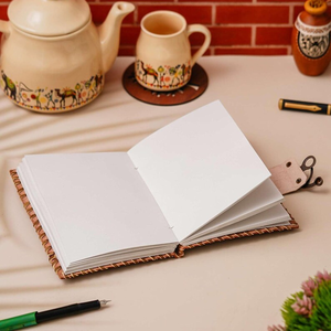 Vintage World Map Atlas Leather Journal Handmade Embossed <b>Diary</b> <b>Notebook</b> with Deckle Edge Pages - Product Image 5