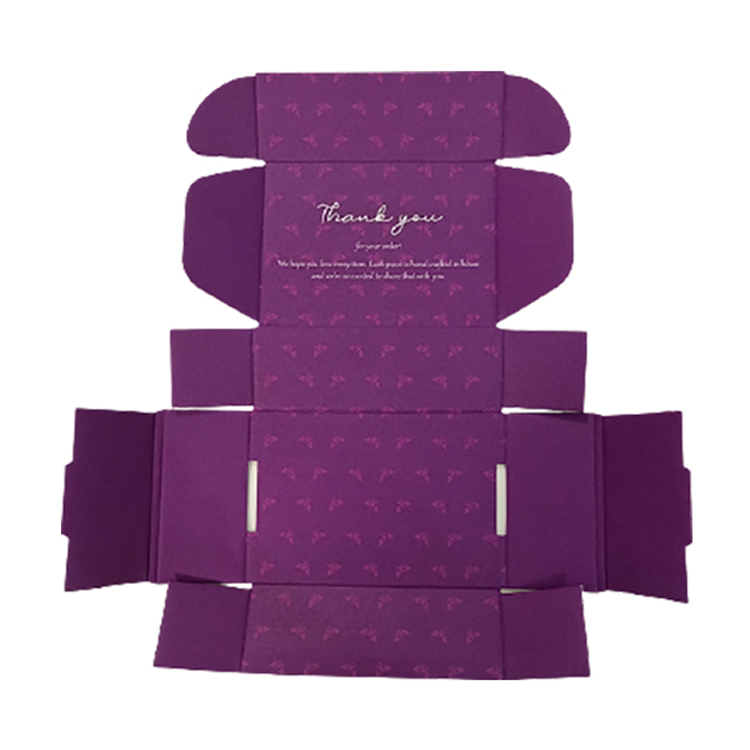 luxury color recyclable carton shipping box mailing paper cardboard packaging boxes for small business