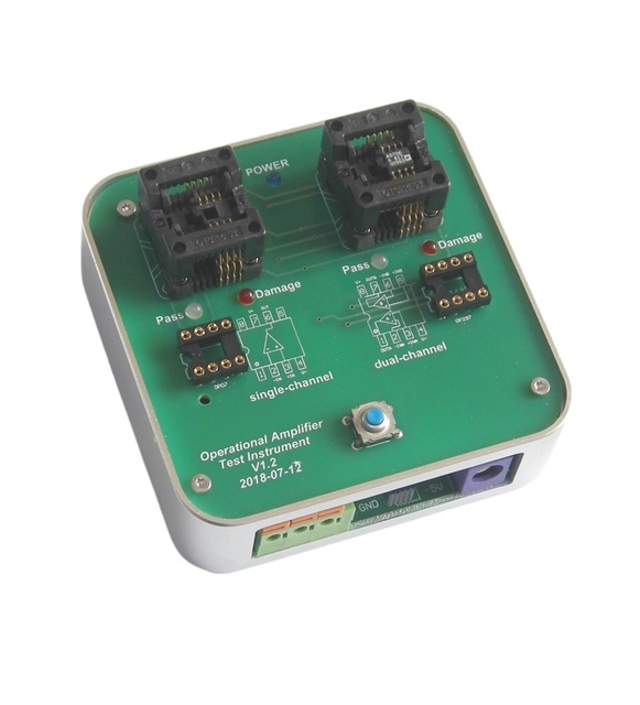 Operational amplifier tester Operational amplifier tester Operational amplifier batch testing tool can detect 3000 pieces per da