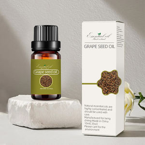 Huile <span class=keywords><strong>de</strong></span> pépins <span class=keywords><strong>de</strong></span> raisin naturelle pure <span class=keywords><strong>de</strong></span> qualité supérieure pressée à froid non raffinée, parfum frais et sucré, multi-usages, aromathérapie, massage, traitement pour tous types <span class=keywords><strong>de</strong></span> peau - Product Image 6