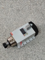 Moteur de commande durable 5,5 kW 4 pôles à refroidissement par air pour équipement de gravure sur bois
