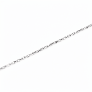 Twisted Rope Gloss White Pt950 Flexible Wristlet With Braided Segments For Weekend Females Light <b>Stack</b> Platinum Wrist Ornament - Product Image 6