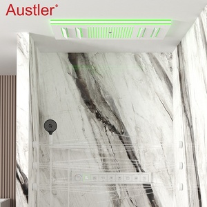 Juego de Ducha de Techo LED Inteligente de 7 Modos, con Montaje Empotrado en la Pared, con Música - Product Image 4