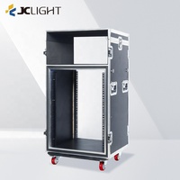 Flight case antichoc 12U 16U 20U pour amplificateur et racks de studio, idéal pour station de travail DJ