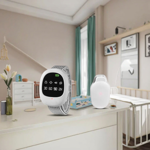 ساعة إنذار لاسلكية محمولة من كينجفيت لعلاج سلس البول مع جهاز استقبال للأطفال وكبار السن، مع خاصية التنبيه بالاهتزاز للتدريب على استخدام المرحاض - Product Image 4