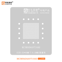 MCIMX6D6AVT10AD  MPU i.MX Serie 6, MPU de 32 bits, Doble Núcleo ARM Cortex-A9, 1GHz, FCBGA 624