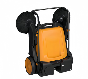Hand-Propelled Floor Sweeping Machine Small Industrial Workshop Sweeping Tool Hand Push Cleaning Trolley for Dust Removing - Product Image 2